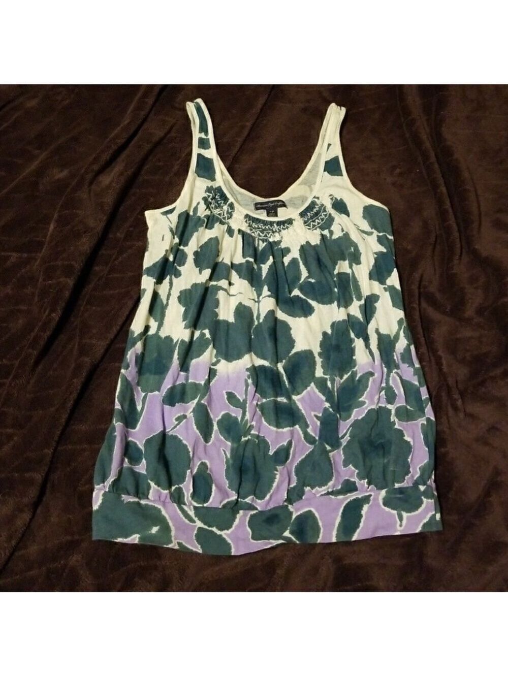 American Eagle Floral Tank Top